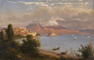 Napoli Vesuviuksen kanssa tekijältä G. von Guirardi