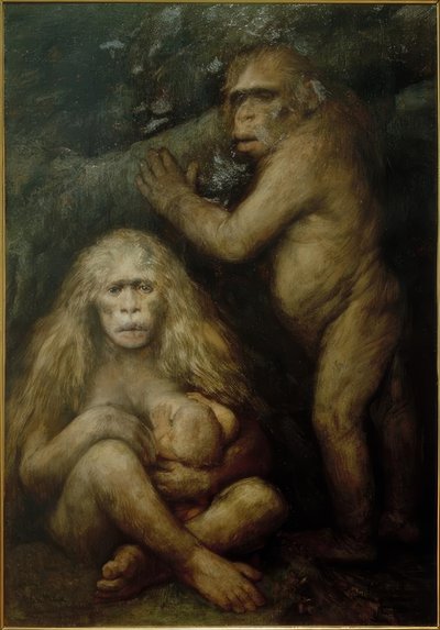 Pithecanthropus alalus tekijältä Gabriel Cornelius Ritter von Max