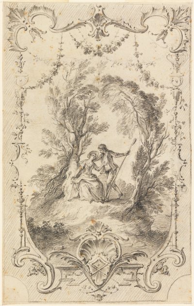The Eagar Shepherd (Valmistelupiirustus teoksen L