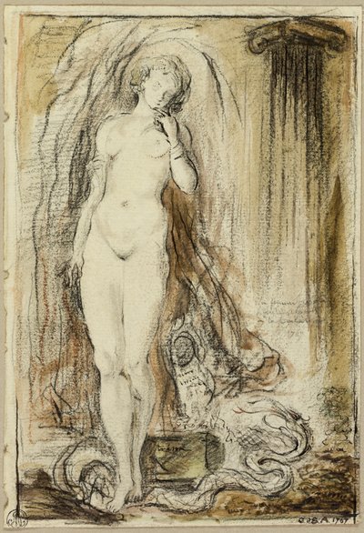 Pandora tekijältä Gabriel Jacques de Saint Aubin