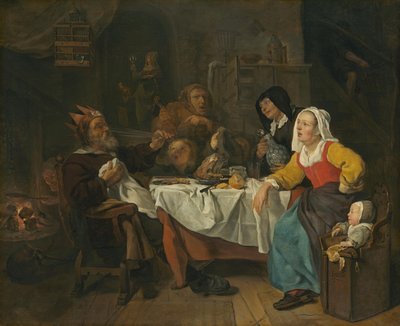 Kuningas juo tekijältä Gabriel Metsu