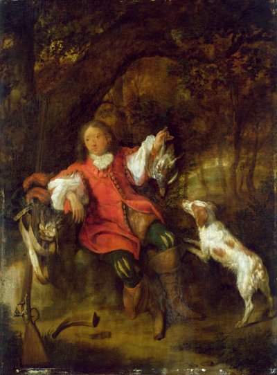 The Huntsman tekijältä Gabriel Metsu