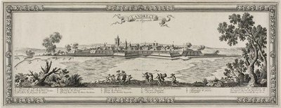 Landrecy en Heynault, 1631 tekijältä Gabriel Perelle