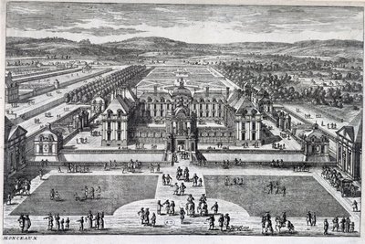 Parc Monceau: Perellen yleisnäkymä, 1600-luvun loppu tekijältä Gabriel Perelle