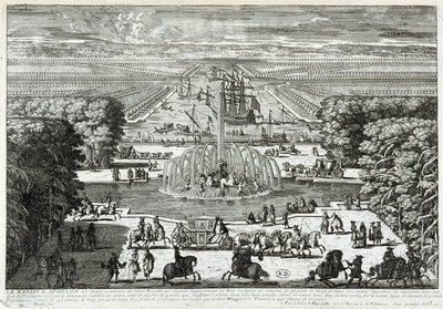 Apollo-allas Versaillesin linnan puutarhassa - Perelle, 1600-luvun loppu tekijältä Gabriel Perelle