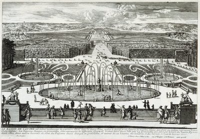 Latona-allas Versaillesin linnan puutarhassa - Perelle, 1600-luvun loppu tekijältä Gabriel Perelle