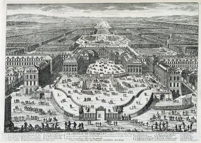 Näkymä Chateau de Versailles