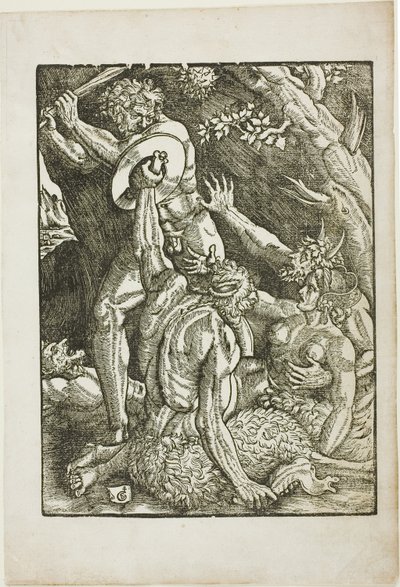 Hercules, Two Satyrs ja a Woman, levy kaksi Herkuleen työstä tekijältä Gabriel Salmon