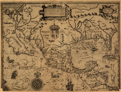 Nova et rece terraum et regnorum Californae, nouae Hispaiae Mexicanae, et Peruviae. tekijältä Gabriel Tatton