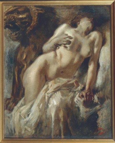 Kleopatra, 1888, tekijältä Gaetano Previati