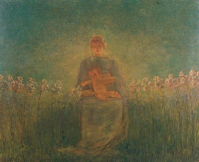 Liljojen Madonna tekijältä Gaetano Previati