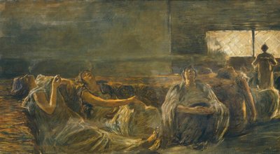 Gaetano Previati (1852–1920) Oopiumin tupakoitsijat. tekijältä Gaetano Previati