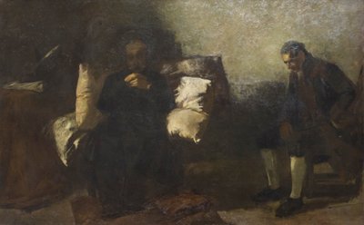 Carlo Alberton viimeiset tunnit, Porto tekijältä Gaetano Previati