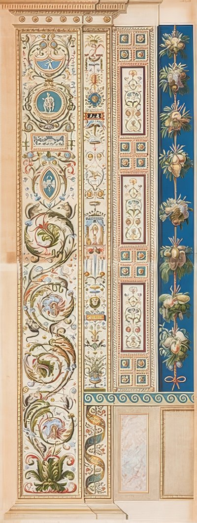 Pilaster Loggia IX (ornamentti) tekijältä Gaetano Savorelli