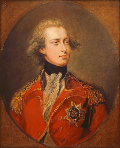 George IV Walesin prinssinä tekijältä Gainsborough Dupont