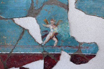 Roomalainen seinämaalaus tekijältä Gallo-Roman