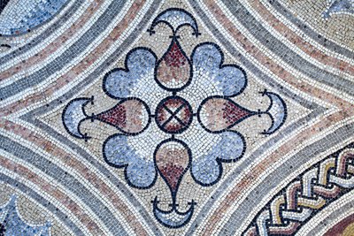 Roomalainen mosaiikki tekijältä Gallo-Roman Gallo-Roman