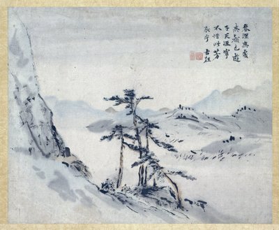 Maalaus tekijältä Gao Qipei