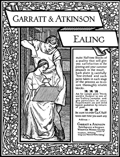 Garratt & Atkinsonin mainos, 1907 tekijältä Garratt and Atkinson