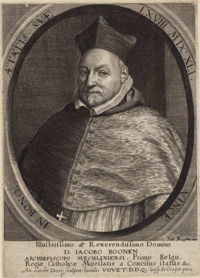 Jacob Boosen muotokuva tekijältä Gaspar De Crayer