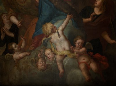 Seurakuntakirkko (Sint-Walburgakerk). Maalaus. Gaspar de Crayer. 1652 tekijältä Gaspar De Crayer
