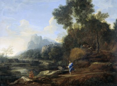 Italian maisema tekijältä Gaspard Dughet
