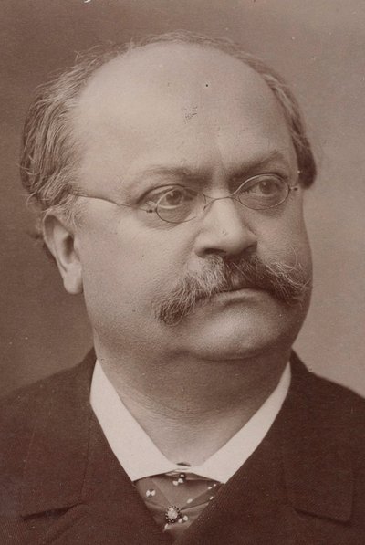 Säveltäjä Charles Lecocqin muotokuva 1832-1918. tekijältä Gaspard Félix Nadar