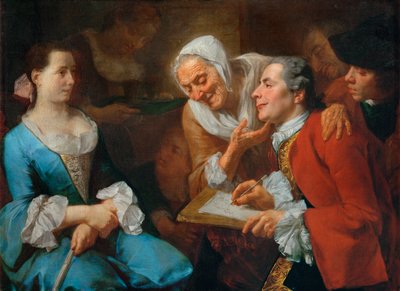 Seance de portrait - Istuminen muotokuvaa varten ... tekijältä Gaspare Traversi