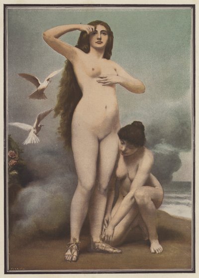 Venus (väri litho) tekijältä Gaston Casimir Saint-Pierre
