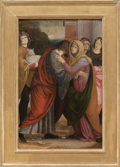 Kokous Golden Gatessa, 1508-09 tekijältä Gaudenzio Ferrari