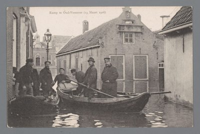 Katastrofi Oud-Vossemeerissa 13. maaliskuuta 1906 tekijältä Gebroeders van Straaten