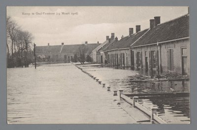 Katastrofi Oud-Vossemeerissa 13. maaliskuuta 1906 tekijältä Gebroeders van Straaten