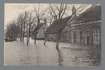 Katastrofi Oud-Vossemeerissa 13. maaliskuuta 1906 tekijältä Gebroeders van Straaten