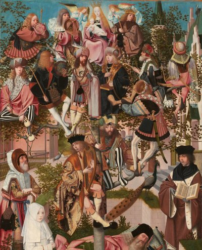 Jessen puu tekijältä Geertgen tot Sint Jans (circle of)
