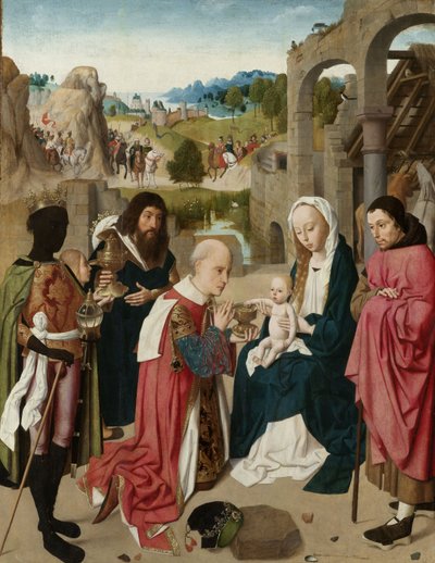 Maagien palvominen tekijältä Geertgen Tot sint Jans