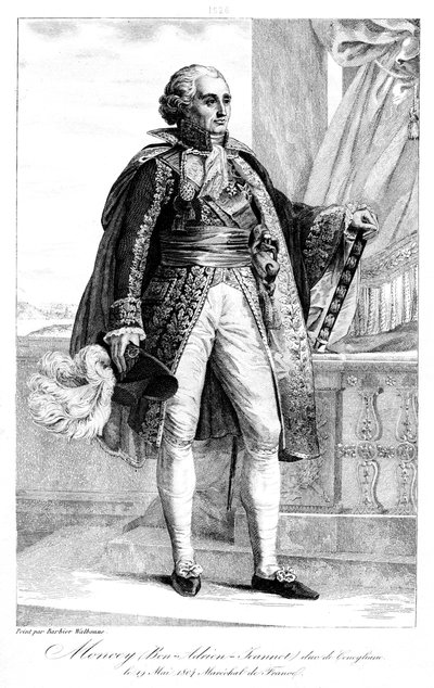 Bon Adrien Jeannot de Moncey 1754-1842, Ranskan marsalkka, 1839. tekijältä Geille