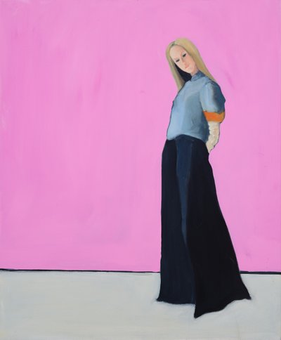 Jane, 2016 (öljy kankaalle) tekijältä Genevieve French