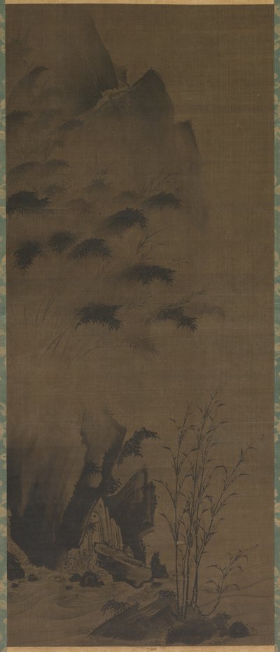 Bamboo in Rain, Bamboo in Wind, 1500-luvun alku. tekijältä Genga