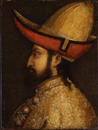 Johannes VIII Paleologuksen muotokuva tekijältä Gentile Bellini