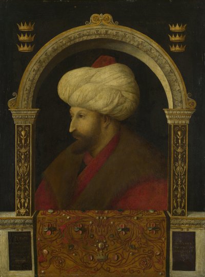 Sulttaani Mehmet II tekijältä Gentile Bellini