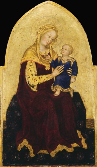 madonna tekijältä Gentile da Fabriano