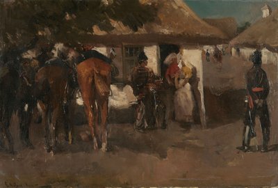 Joukkojen majoittaminen tekijältä Georg-Hendrik Breitner