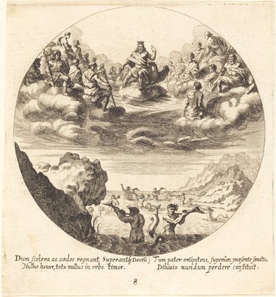 Jove ja jumalat tekijältä Georg Andreas Wolfgang the Elder
