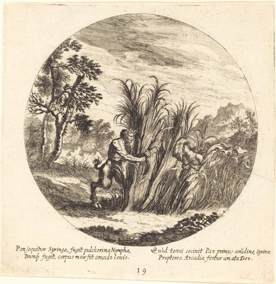 Pan ja Syrinx tekijältä Georg Andreas Wolfgang the Elder
