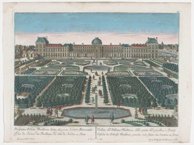 Näkymä Palais des Tuileries