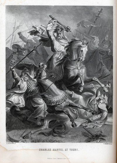 Charles Martel Toursissa, 1882 tekijältä Georg Bleibtreu