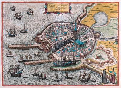 Flenish, Belgia - Georg Braunin "Civitates Orbis Terrarum", Köln 1617. tekijältä Georg Braun
