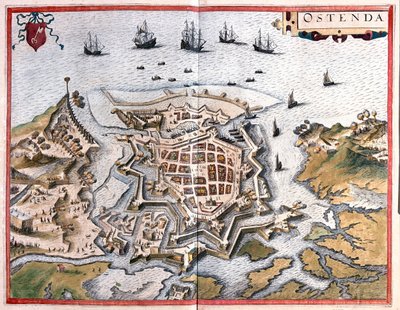 Oostende, Belgia- Georg Braunin teoksessa 