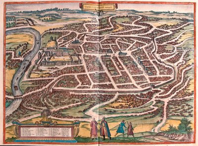 Vilna, Liettua- Georg Braunin teoksessa 