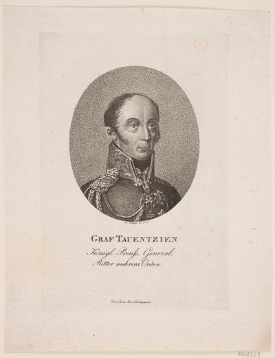 Tauentzienin hauta tekijältä Georg Christian Schule